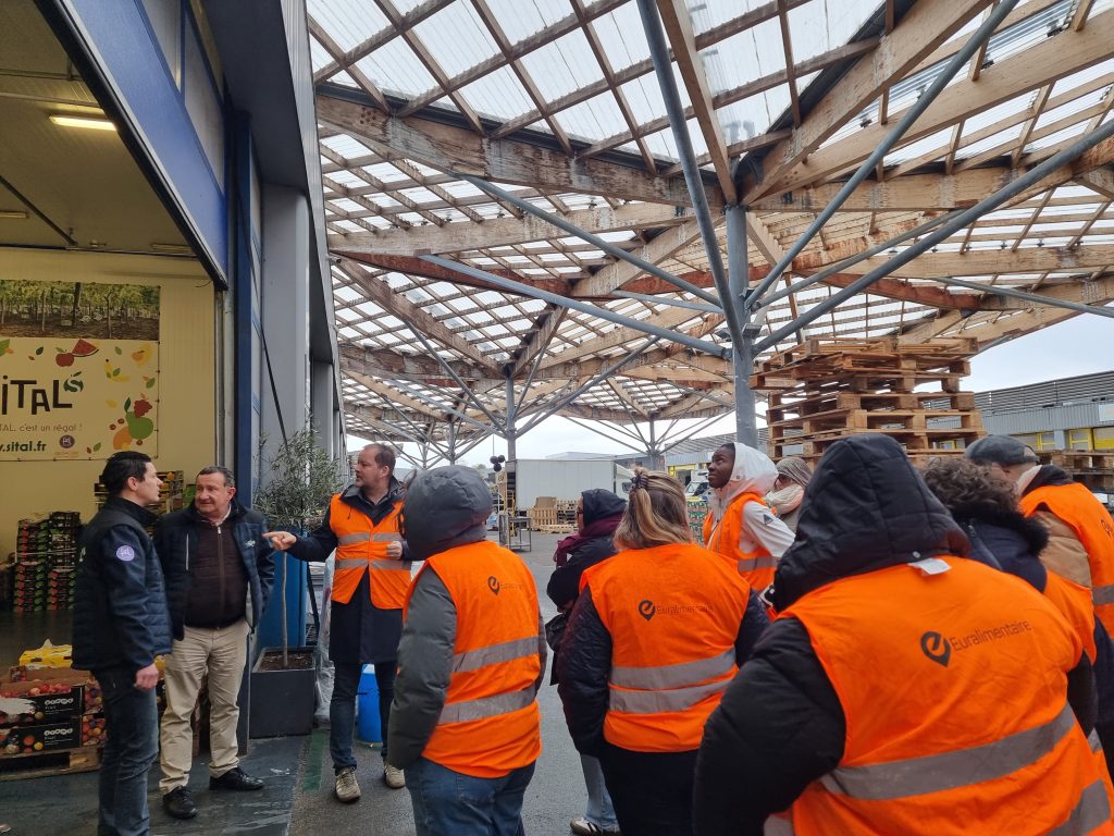 Visite des entreprises Innov’Alim et des Ruches de la MEL sur le site Euralimentaire